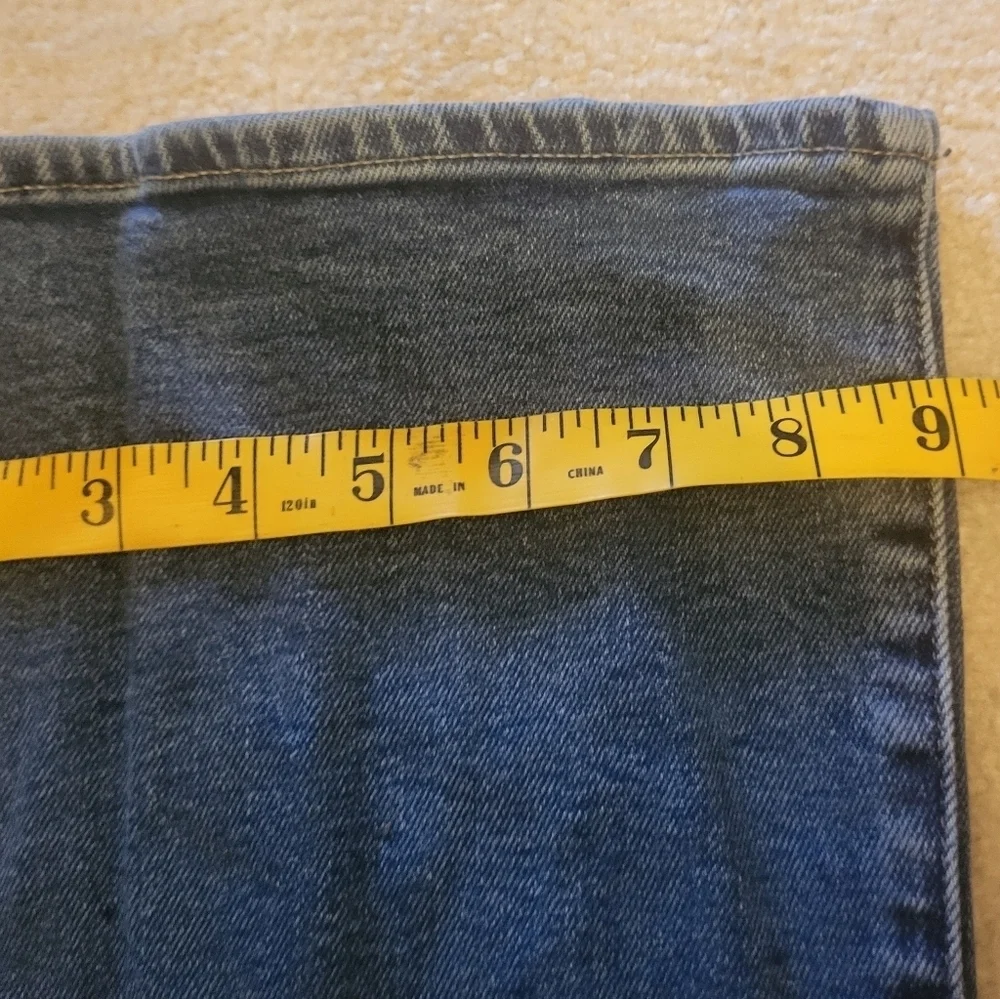 Pistola Anthropologie Dana High Rise Classic Flare Hyde Denim Jeans Sz 29 (8)
